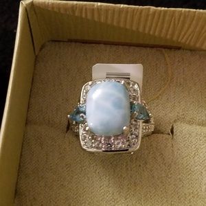 Topaz Sterling Ring